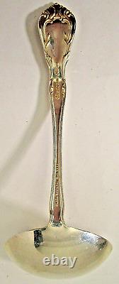 Vtg Alvin Sterling Silver Chateau Rose Small Ladle Serving Piece