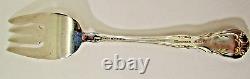 Vtg Vintage Alvin Sterling Silver Chateau Rose Large Cold Meat Serving Fork