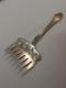 Wellington By Alvin 1897 Sterling Silver Sardine Fork 7 Tines Monogram 4 1/8