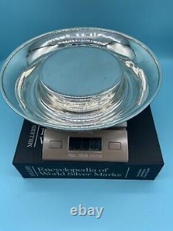 1917 Alvin American Centre de Table en Argent Sterling avec Fleurs