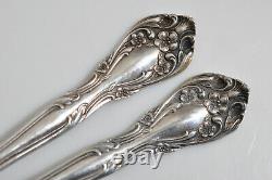 2 Alvin Chateau Rose Sterling Silver Fourches No Monogram