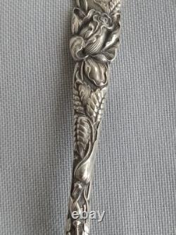 3 Cuillères à thé en argent sterling Alvin Bridal Rose rares
