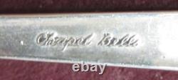 6 pièces en argent sterling Alvin CHAPEL BELLS SERVICE DE TABLE sans monogramme