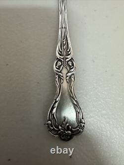 (8) Fourchettes à salade en argent sterling majestueux Alvin monogrammées 6