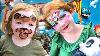 Adley Est Une Licorne Et Niko Est Un Ours Enfants Peinture Visage Maquillage Au Disney World Animal Kingdom Park