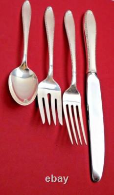 Alvin ARGENT STERLING CHARME DU SUD Service de 4 pièces Sans Monogrammes Multiples
