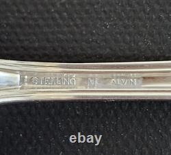 Alvin Argent Sterling 11 Cuillères Modèle Duquesne 1920 Excellente 224 g