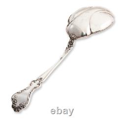 Alvin Argent Sterling Berry, cuillère de service pour casserole Nuremberg 1903 Monogramme M