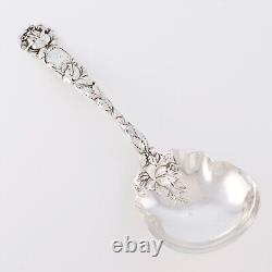 Alvin Art Nouveau Ensemble de service de salade en argent sterling Bridal Rose 1903