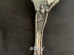 Alvin Bridal Rose Sterling Silver Berry Spoon Monogrammed