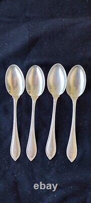 Alvin Evangeline cuillères à dessert/table/soupe en argent sterling avec monogramme E