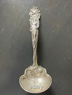 Alvin Louche Raphael 1902 Art Nouveau Lady Sterling Silver Figural