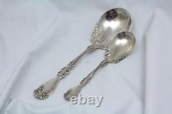 Alvin Marsailles Sterling Argent Casserole Spoon Berry, Sucre/jelly Spoon