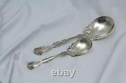 Alvin Marsailles Sterling Argent Casserole Spoon Berry, Sucre/jelly Spoon