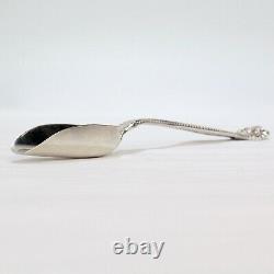 Alvin Raleigh Pattern Sterling Silver Cheese Scoop Sl