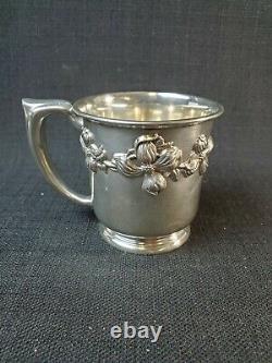 Alvin Sterling Dogwood Baby Cup