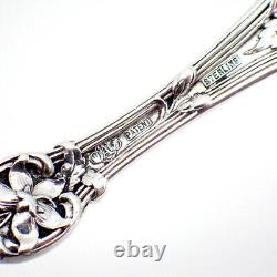 Ancien ensemble de 6 fourchettes en argent sterling Alvin avec monogramme W