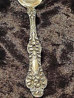 Anciennes cuillères à thé Orange Blossom par Alvin Sterling, lot de 5