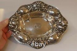 Antique Alvin Sterling Silver Art Nouveau Bowl Modèle Numéro 1135