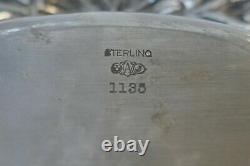 Antique Alvin Sterling Silver Art Nouveau Bowl Modèle Numéro 1135