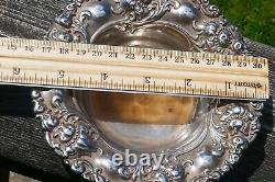 Bol en argent sterling repoussé antique Alvin, numéro de modèle 464