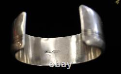 Bracelet navajo vintage en argent sterling Alvin Begay