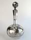 Carafe à Liqueur En Argent Sterling Overlay Alvin, Bouteille Uniquement 1/2 Pinte, 7 3/4