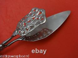 Château Rose Par Alvin Sterling Silver Pastry Tongs 9 7/8 Hhws Custom Made