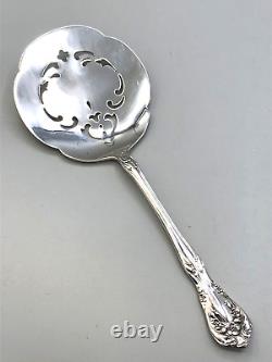 Château Rose par Alvin Argent Sterling Serveur à Tomates 7.75