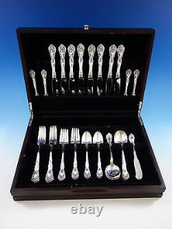 Château Rose par Alvin Ensemble de couverts en argent sterling pour 8 services 48 pièces