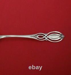 Chippendale Old By Alvin Sterling Silver Ice Spoon 7 1/2 Servir Antique