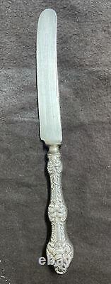 Couteaux de table Alvin ORANGE BLOSSOM Sterling 10 Mono 1905