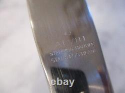 Couteaux de table en argent sterling VIVALDI ALVIN (ensemble de 8) 9-1/4 sans monogrammes 588g