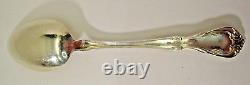 Cuillère de service grande en argent sterling Vtg Alvin Chateau Rose