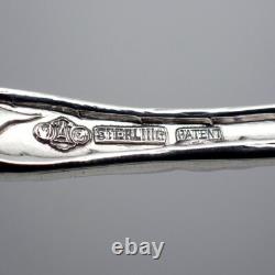 Cuillère en argent sterling Alvin Bridal Rose Olive 1903 sans monogramme