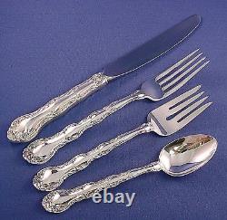 Défilement français - jeu de couverts de déjeuner en argent sterling Alvin 4 pièces