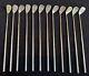 Douze Clubs De Golf Compagnons En Argent Sterling Alvin Des Années 1930 292 G