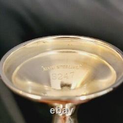 Ensemble de 10 verres à liqueur Alvin en argent sterling S247