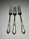 Ensemble De 3 Fourchettes Vintage En Argent Sterling Alvin