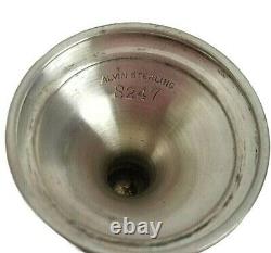 Ensemble de 5 verres à liqueur Alvin en argent sterling S247 sans monogrammes
