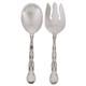 Ensemble De Service à Salade En Argent Sterling 925 Alvin, Fourchette Et Cuillère, Style Scroll Français, Vintage, 53, 171g