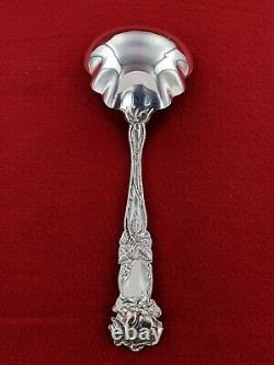 Gorham-Alvin Silver Co. Cuillère à baies en argent sterling Bridal Rose 9 1/8