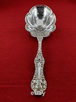 Gorham-alvin Silver Co. Argent Sterling Old Orange Blossom Berry Spoon 181225a