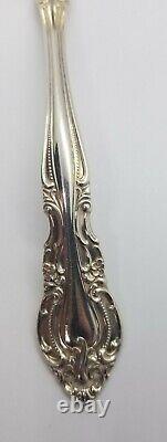 Louche à sauce moyenne en argent sterling, motif Vivaldi de Gorham Alvin