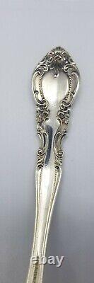 Louche à sauce moyenne en argent sterling, motif Vivaldi de Gorham Alvin