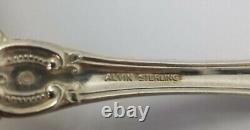 Louche à sauce moyenne en argent sterling, motif Vivaldi de Gorham Alvin