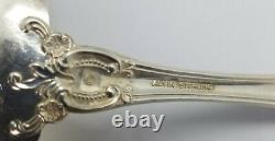 Louche à sauce moyenne en argent sterling, motif Vivaldi de Gorham Alvin