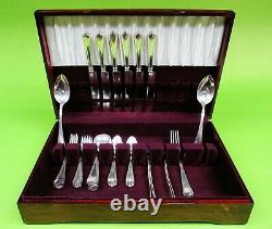Maryland By Alvin Sterling Silver Flatware Set. 45 Pièces