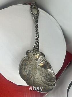 Monterey par Alvin 1895 Argent Sterling 8 5/8 Cuillère à Baies/Casserole Solide