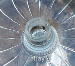 Paire de porte-bougies en argent sterling Alvin S160 avec inserts en verre - pas de monogrammes